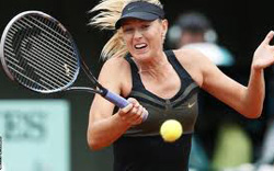 Sharapova thrash Kvitova to reach French Open final 