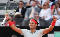 Nadal beats Federer to win Rome Masters