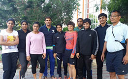 Indian Junior Women Wrestling Team