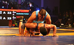 Narsingh Yadav the Yodhas icon player has been in scintillating form notching up four consecutive victories