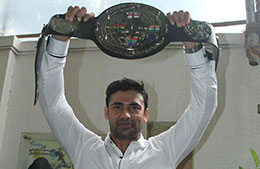 Sangram U Singh wins Last Man Standing wrestling competition