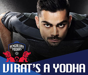 Virat Kohli Bengaluru Yodha Pro Wrestling League