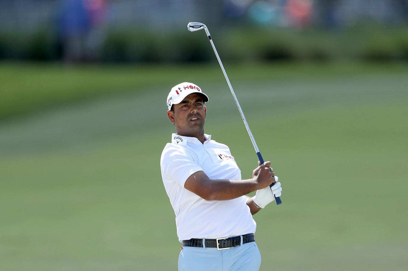 Anirban Lahiri. Photo credit Getty Images